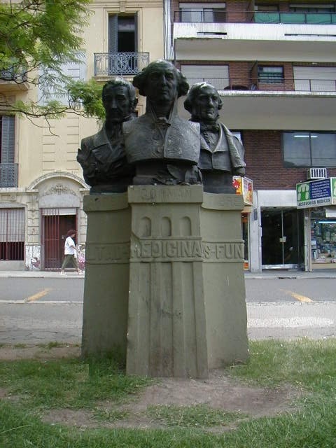 Cosme Argerich, Miguel O' Gorman y Agustín E. Fabre