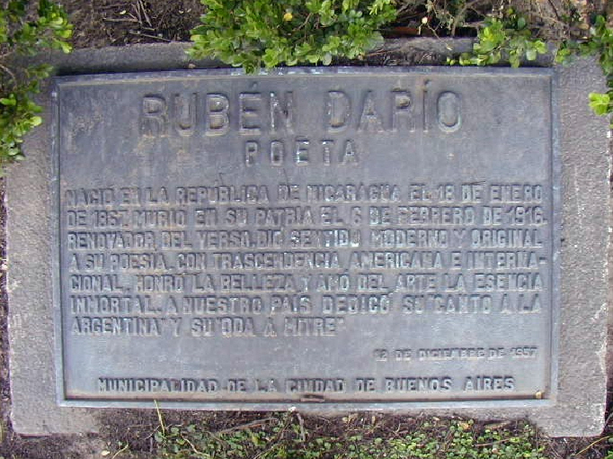 Homenaje a Rubén Darío