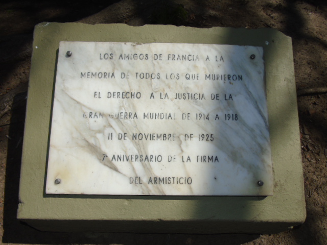 Homenaje al Armisticio de la Primera Guerra Mundial