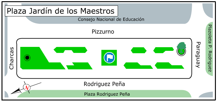 Plaza Jardín de los Maestros