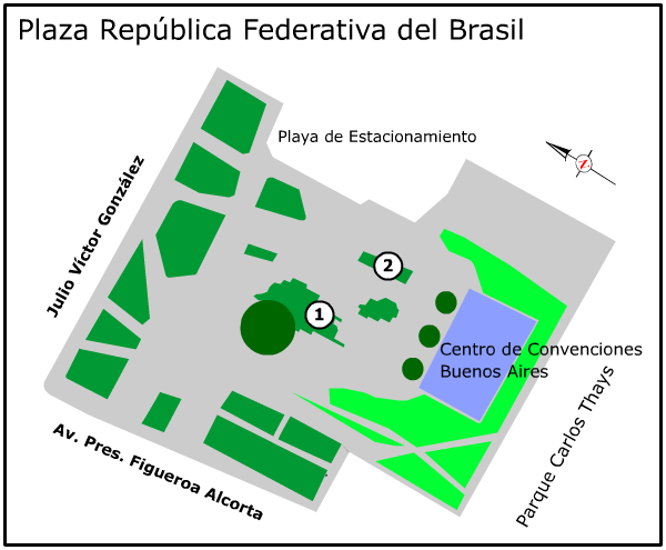 Plaza República Federativa de Brasil