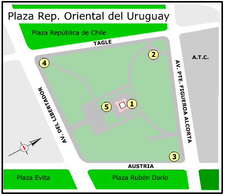 Plaza República Oriental del Uruguay