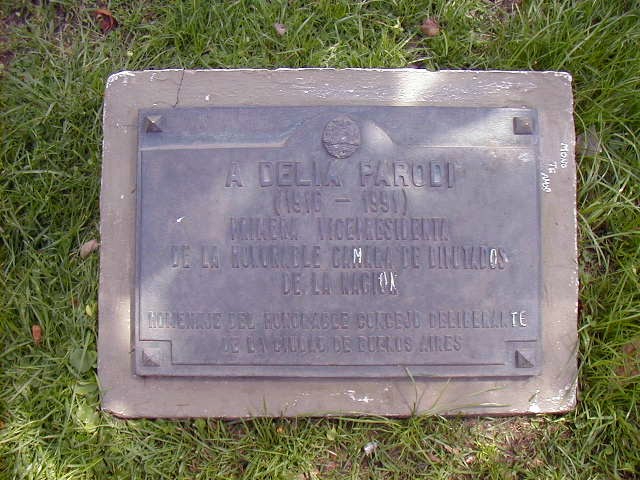 Homenaje a Delia Parodi