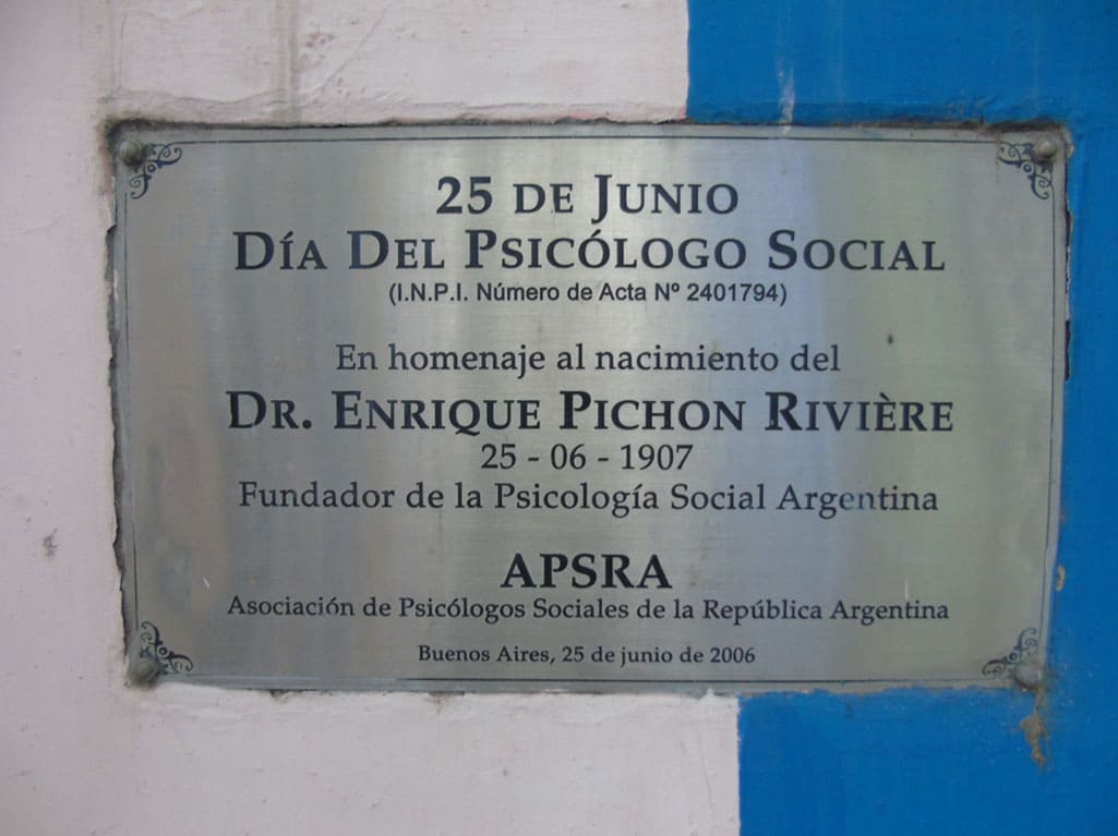 Plazoleta Enrique Pichón Rivière