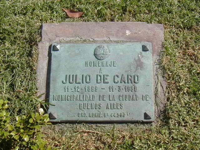 Homenaje a Julio de Caro