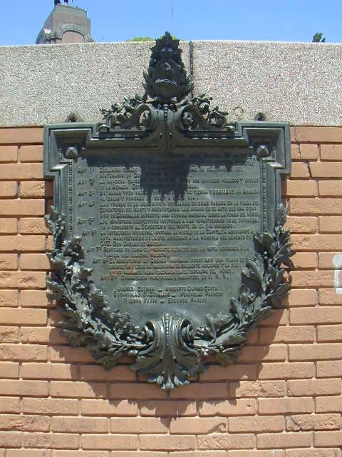 HOMENAJE AL GENERAL CARLOS MARIA DE ALVEAR