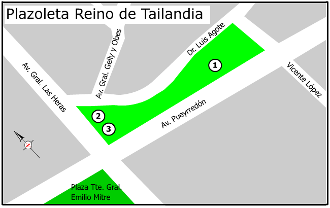 Plazoleta Reino de Tailandia