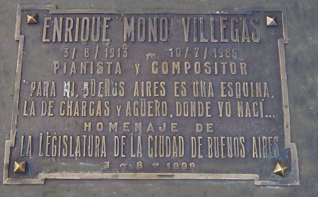 Homenaje al Mono Villegas