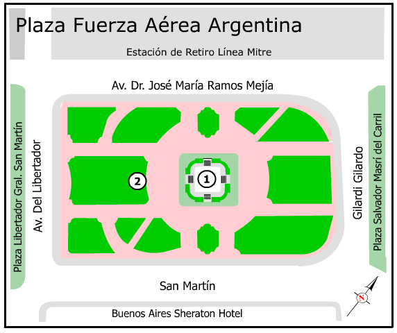 Plaza Fuerza Aérea Argentina