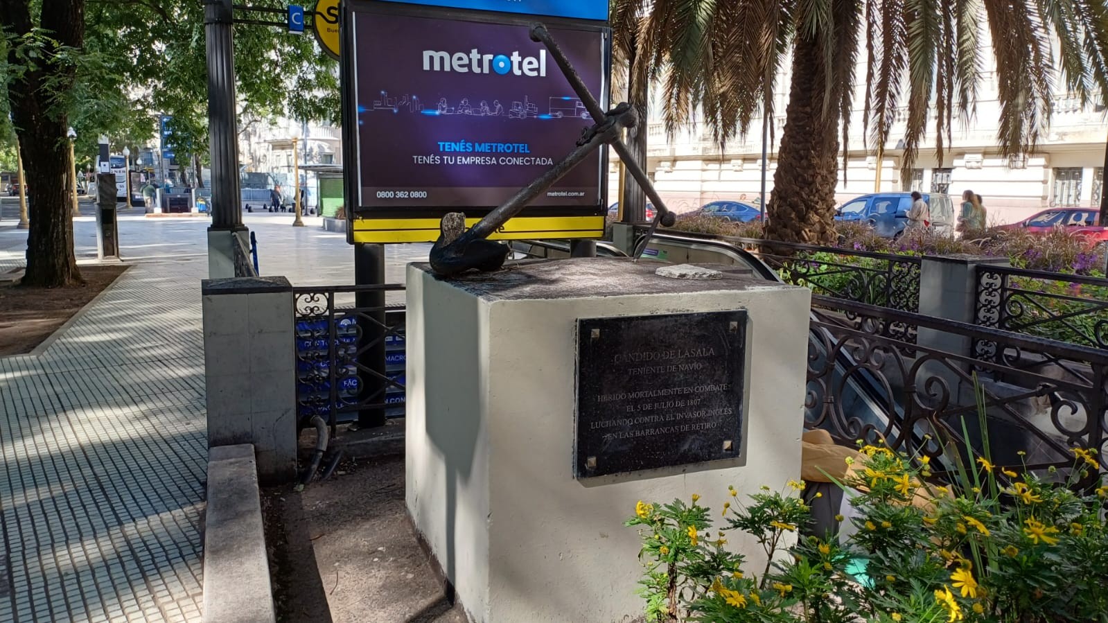 Plazoleta Teniente de Navío Cándido de Lasala