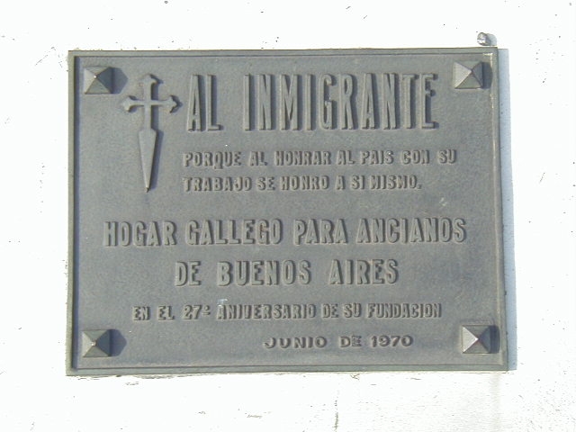 Homenaje al Inmigrante