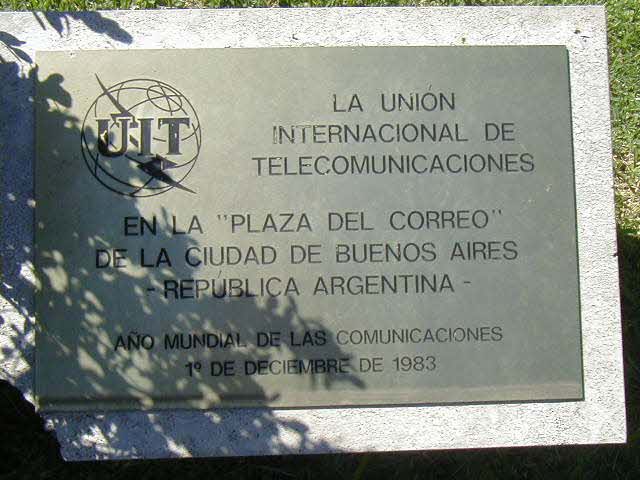 Homenaje Año Mundial de las Telecomunicaciones