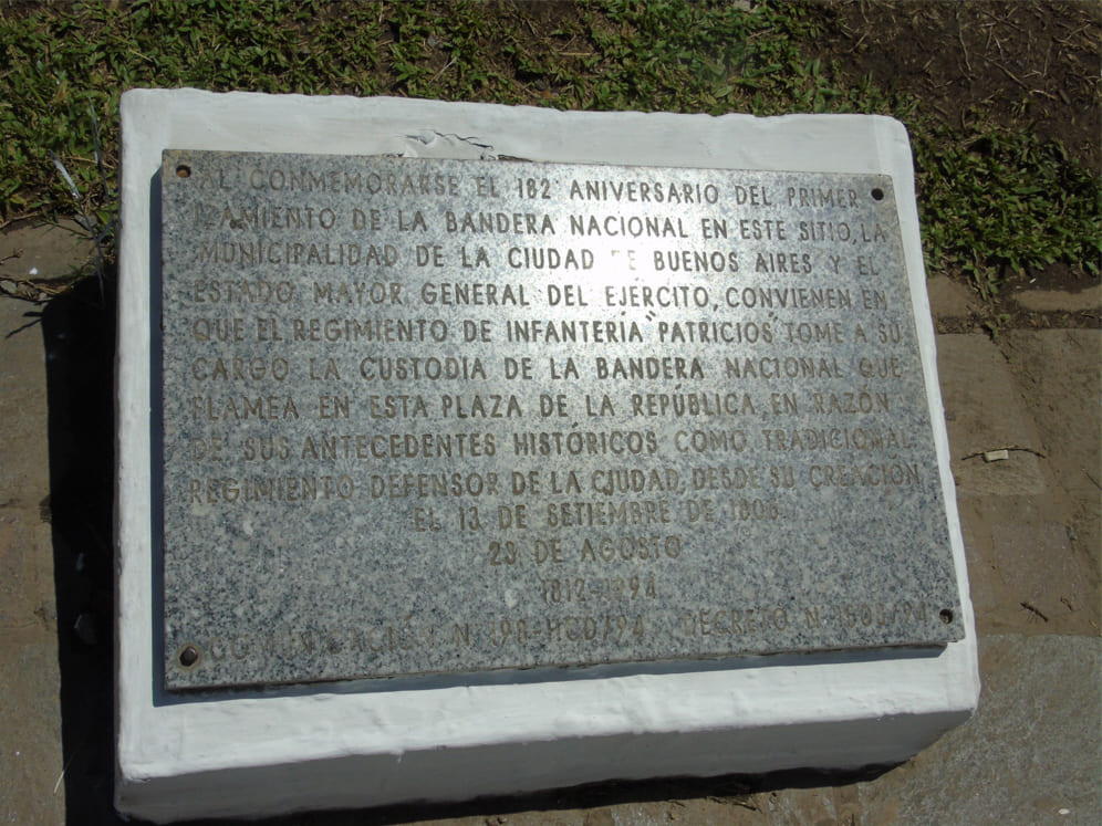 Homenaje al 1er. Izamiento de la Bandera Nacional