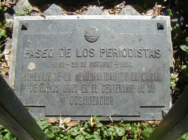 Paseo de los Periodistas