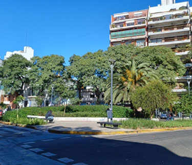 Plazoleta Barón Mauricio de Hirsch