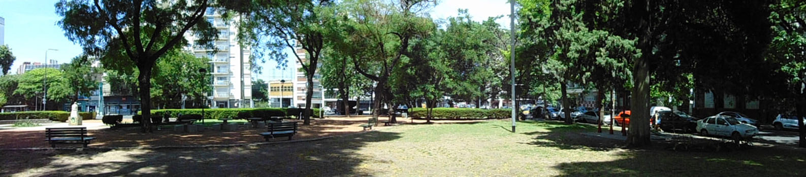 Plaza 24 de Setiembre, Batalla de Tucumán