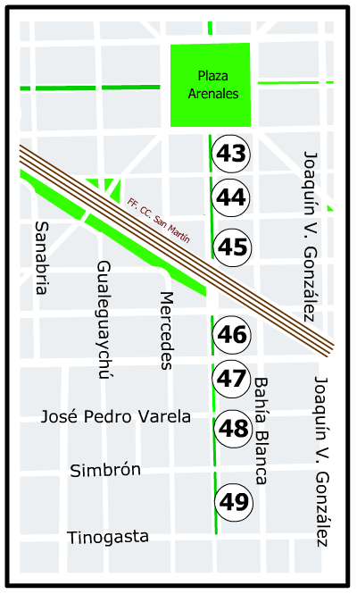 Cantero Central de los Vecinos Destacados