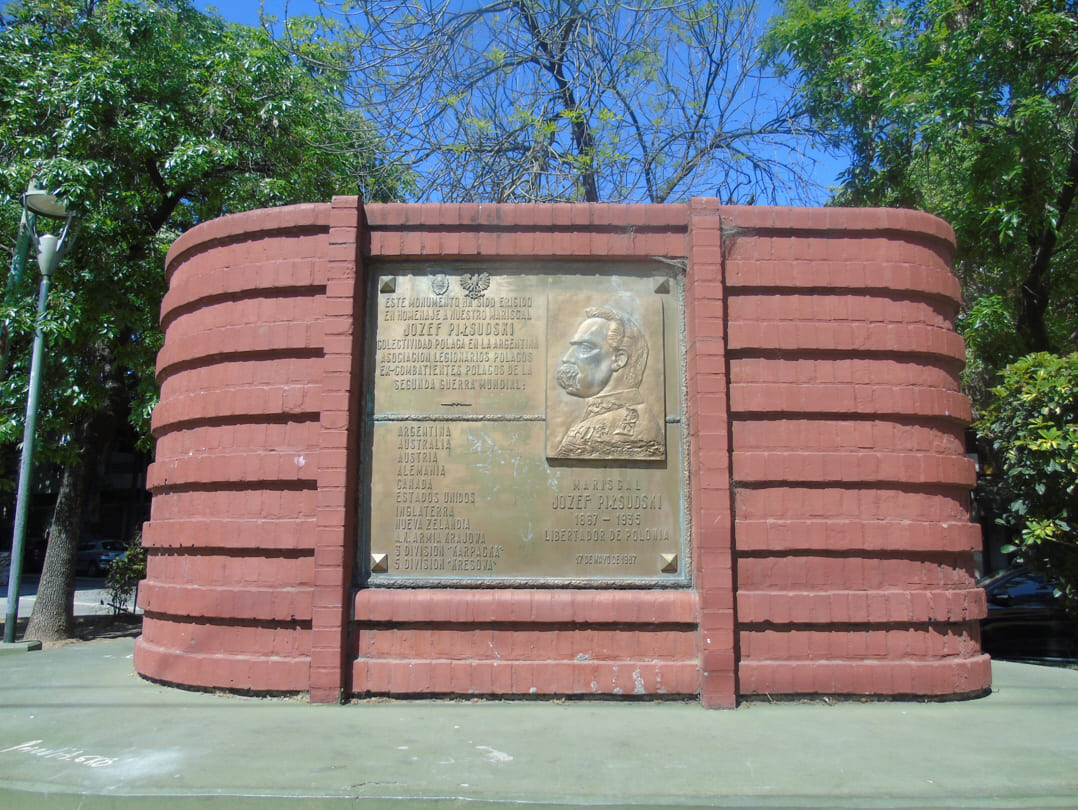 Homenaje al Mariscal José Pilsudski 