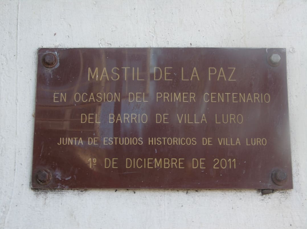 HOMENAJE MÁSTIL DE LA PAZ