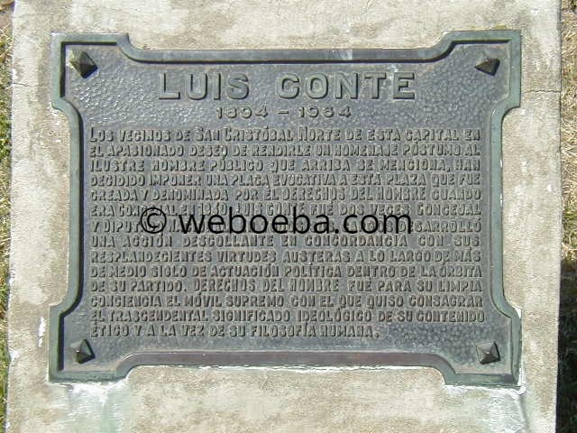 HOMENAJE A LUIS CONTE