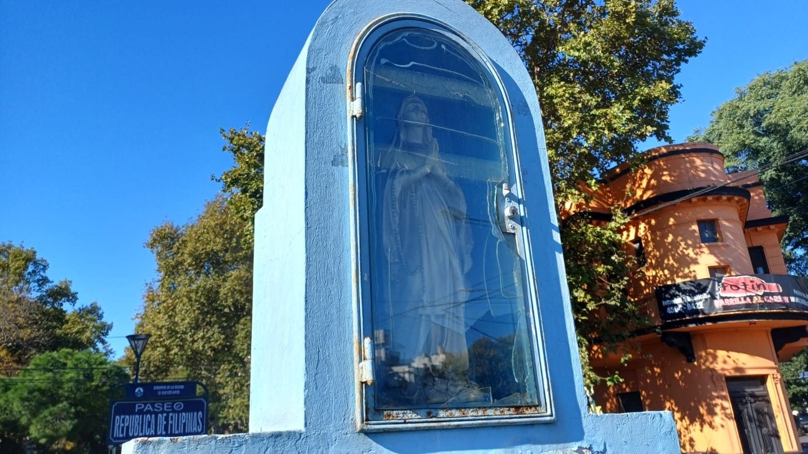 Homenaje a la Virgen María